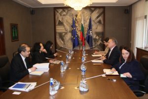 Среща на г-н Тодор Стоянов, генерален директор на  Генерална дирекция „Двустранни отношения“ в МВнР,  с г-жа Кронгканит Ракчарън, Генерален директор на департамент „Европейски въпроси“ в МВнР на Кралство Тайланд